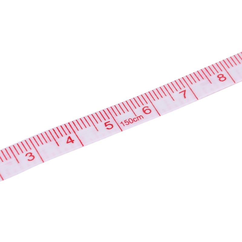 Hilitand Accurate Tape Measure Tapeline Body Fitness Measuring Body Tailor Sewing Craft Cloth Measuring Tape 60 Inch/1.5M Dual Sided Retractable Ruler (Rural Rose) - Image 3